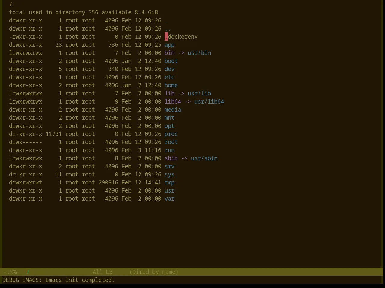 Base16 Marrakesh Theme in dired