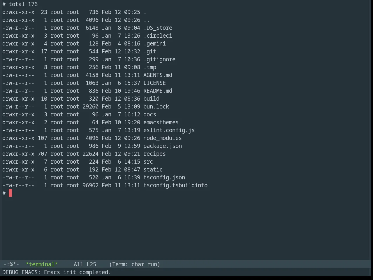 Base16 Materia Theme in term