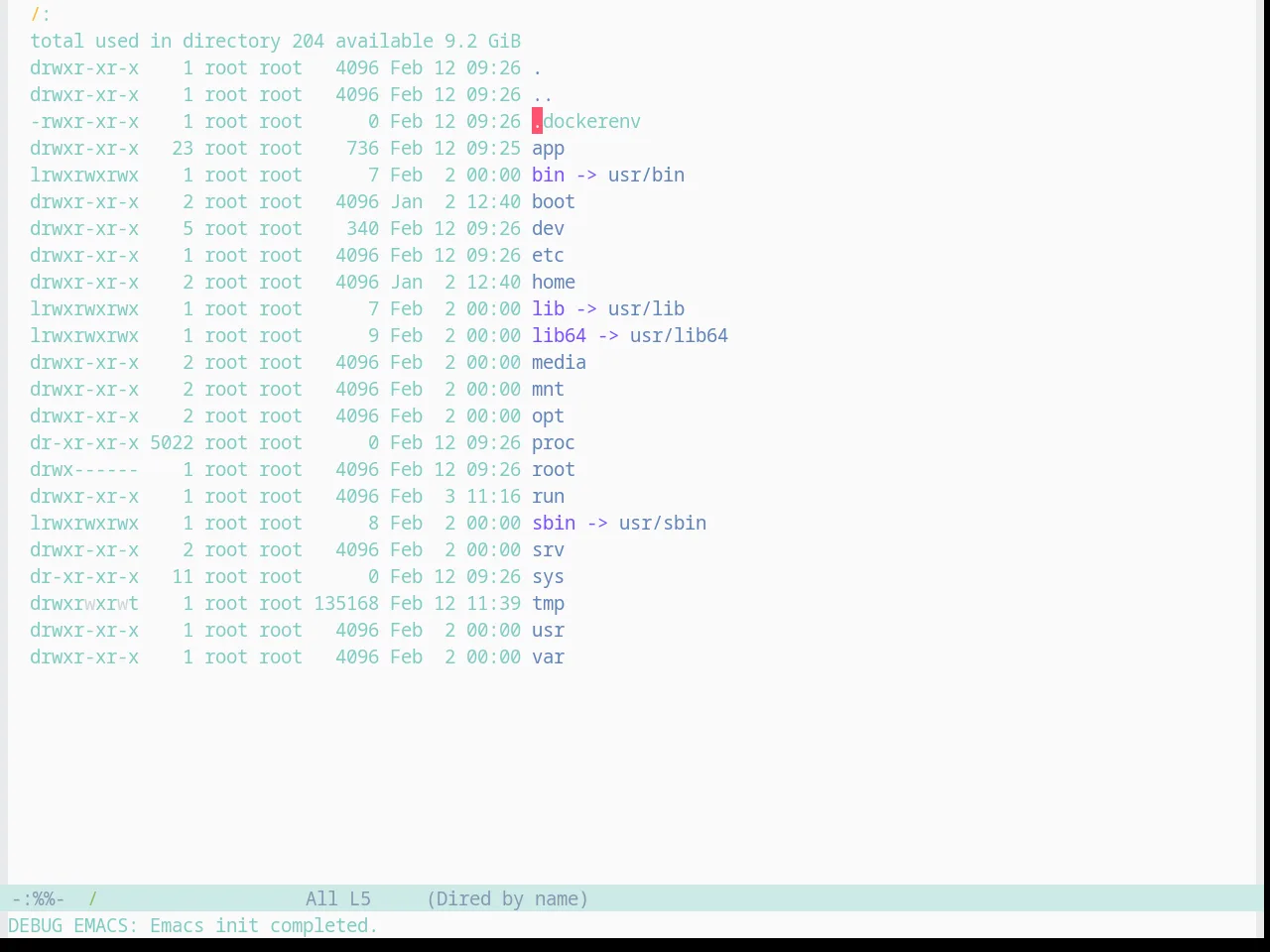 Base16 Material Lighter Theme in dired