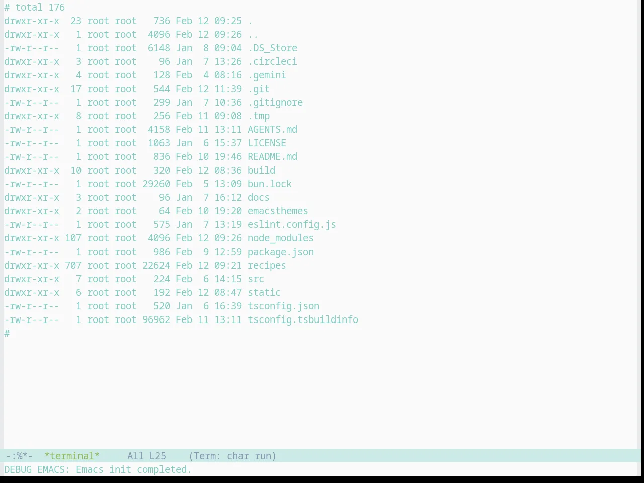 Base16 Material Lighter Theme in term