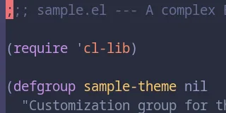 Preview of Base16 Material Palenight Theme theme