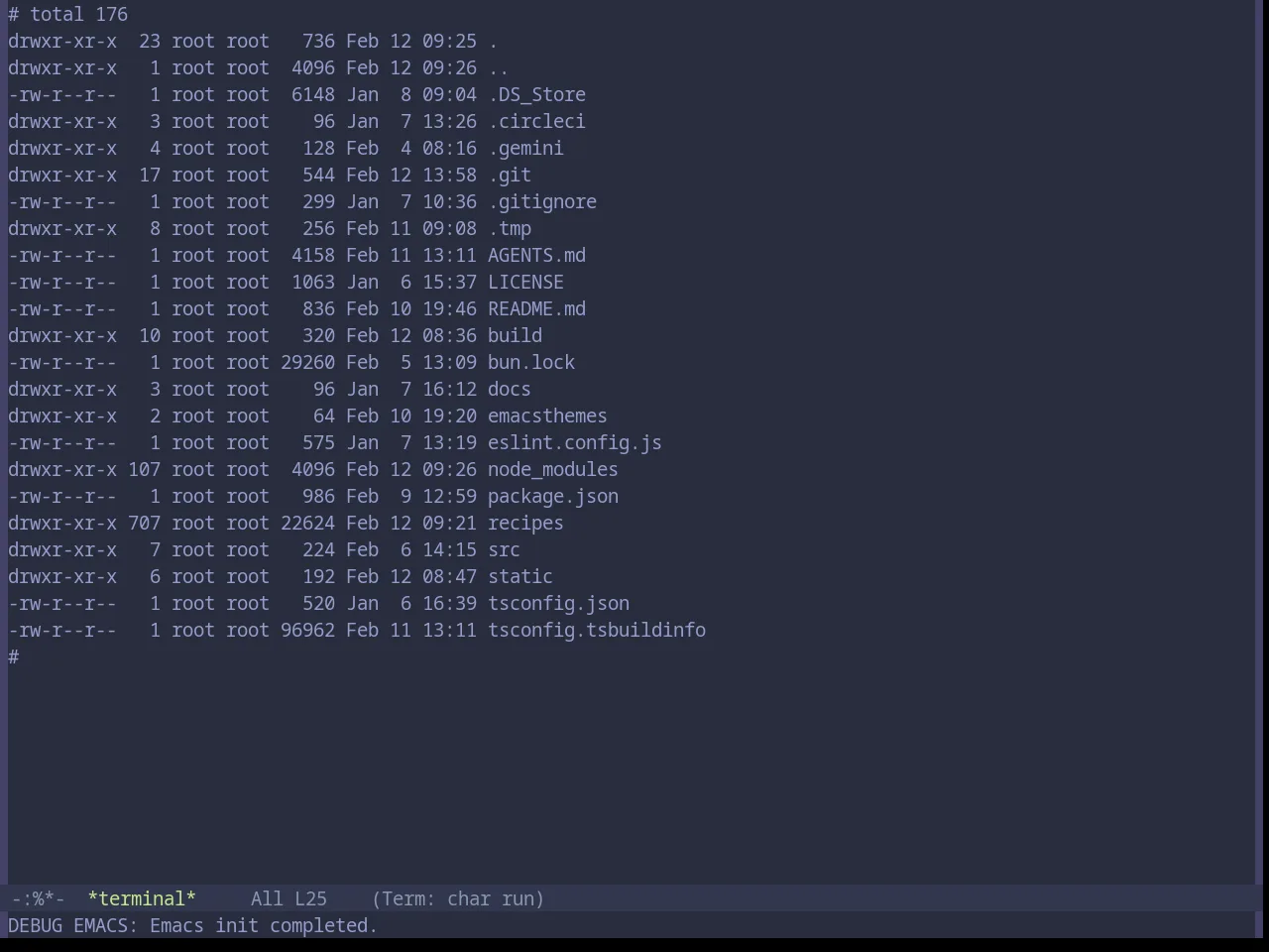 Base16 Material Palenight Theme in term