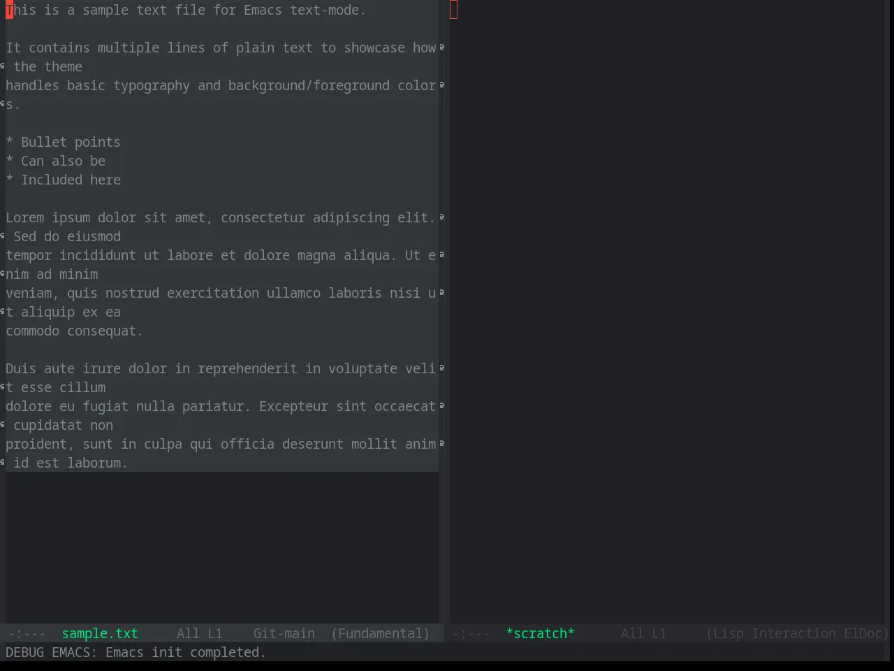 Base16 Material Vivid Theme in fundamental-mode