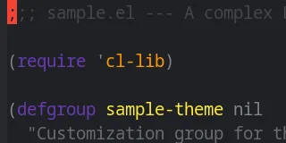 Preview of Base16 Material Vivid Theme theme