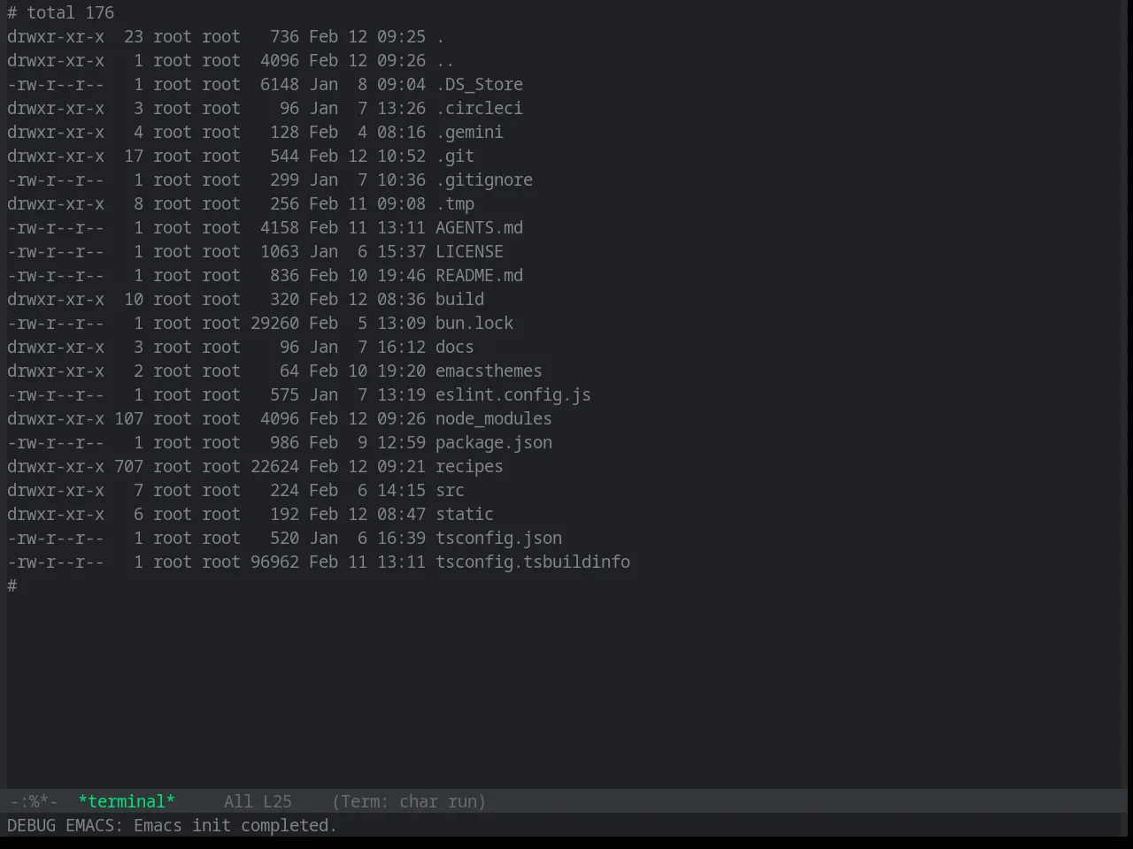 Base16 Material Vivid Theme in term