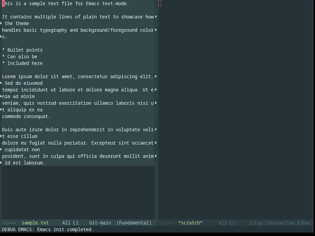 Base16 Material Theme in fundamental-mode