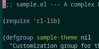 Preview of Base16 Measured Dark Theme theme