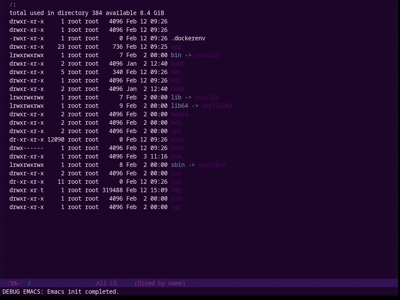 Base16 Mellow Purple Theme in dired