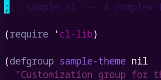 Preview of Base16 Mellow Purple Theme theme