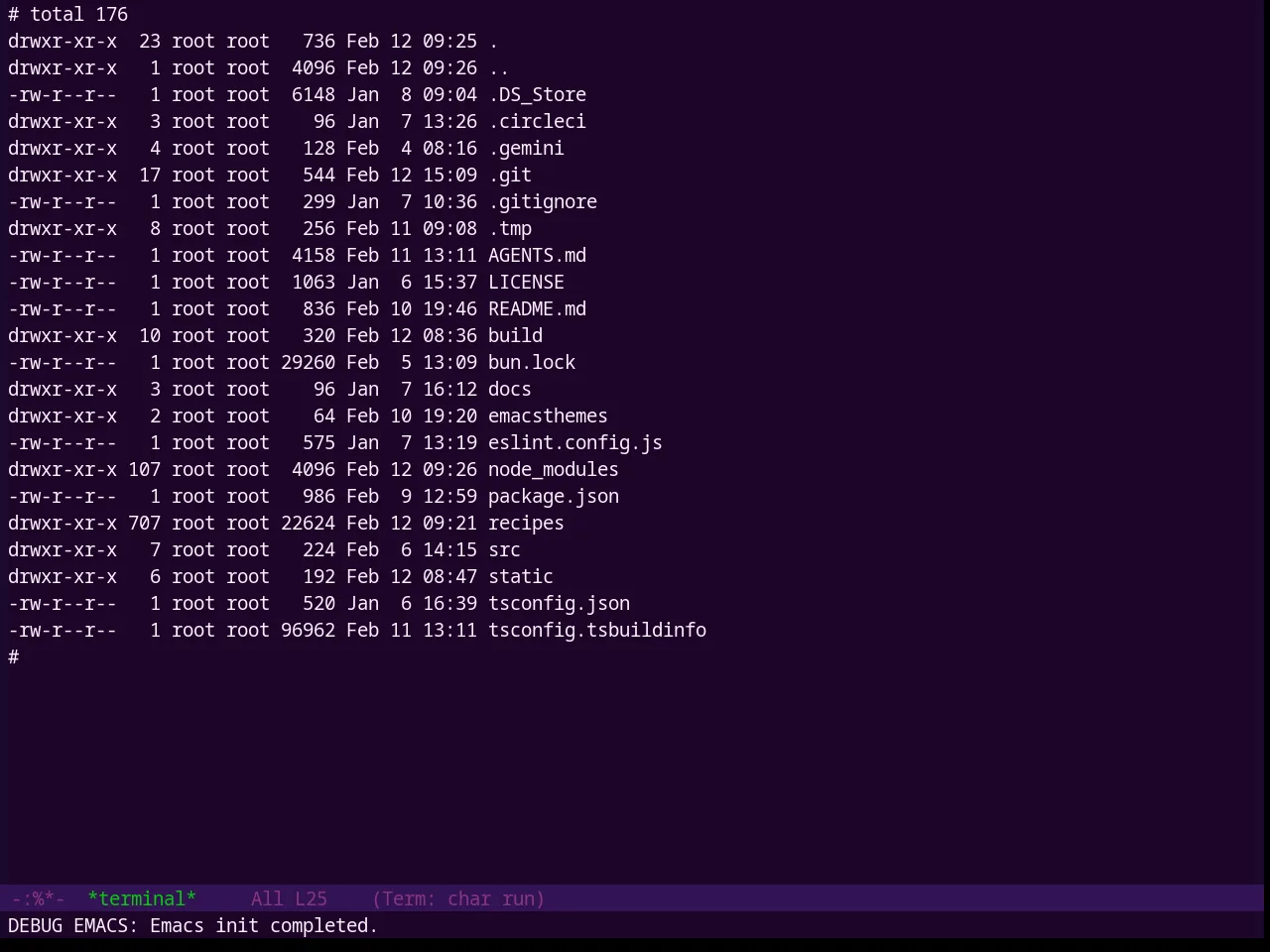 Base16 Mellow Purple Theme in term