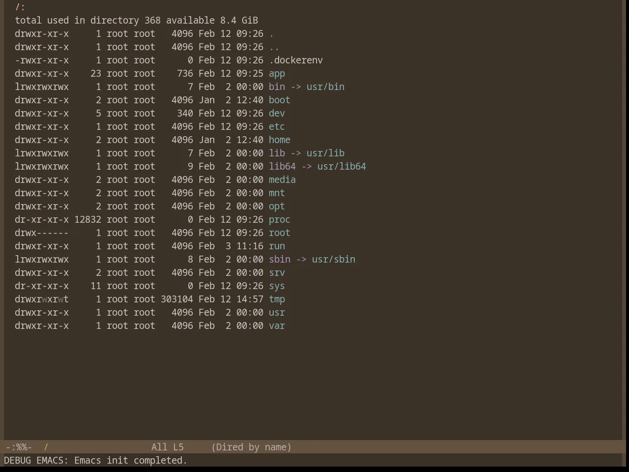 Base16 Mocha Theme in dired