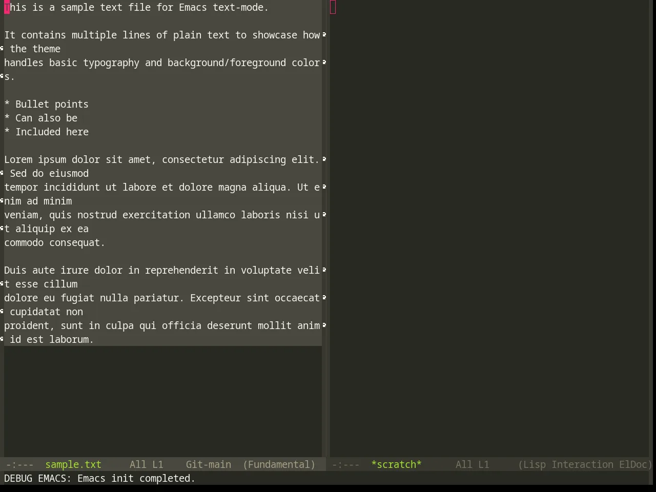 Base16 Monokai Theme in fundamental-mode