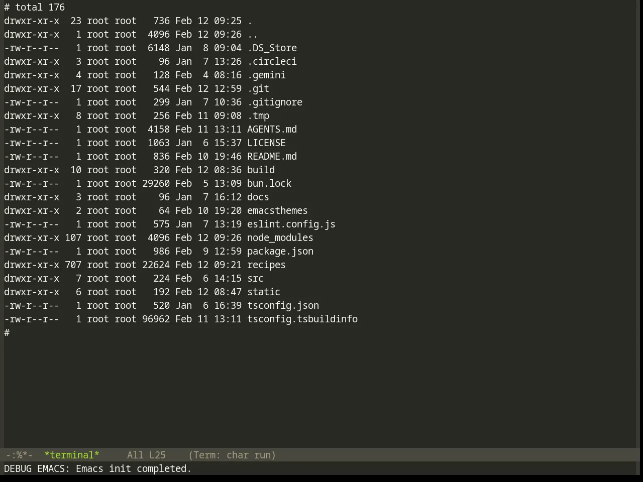 Base16 Monokai Theme in term