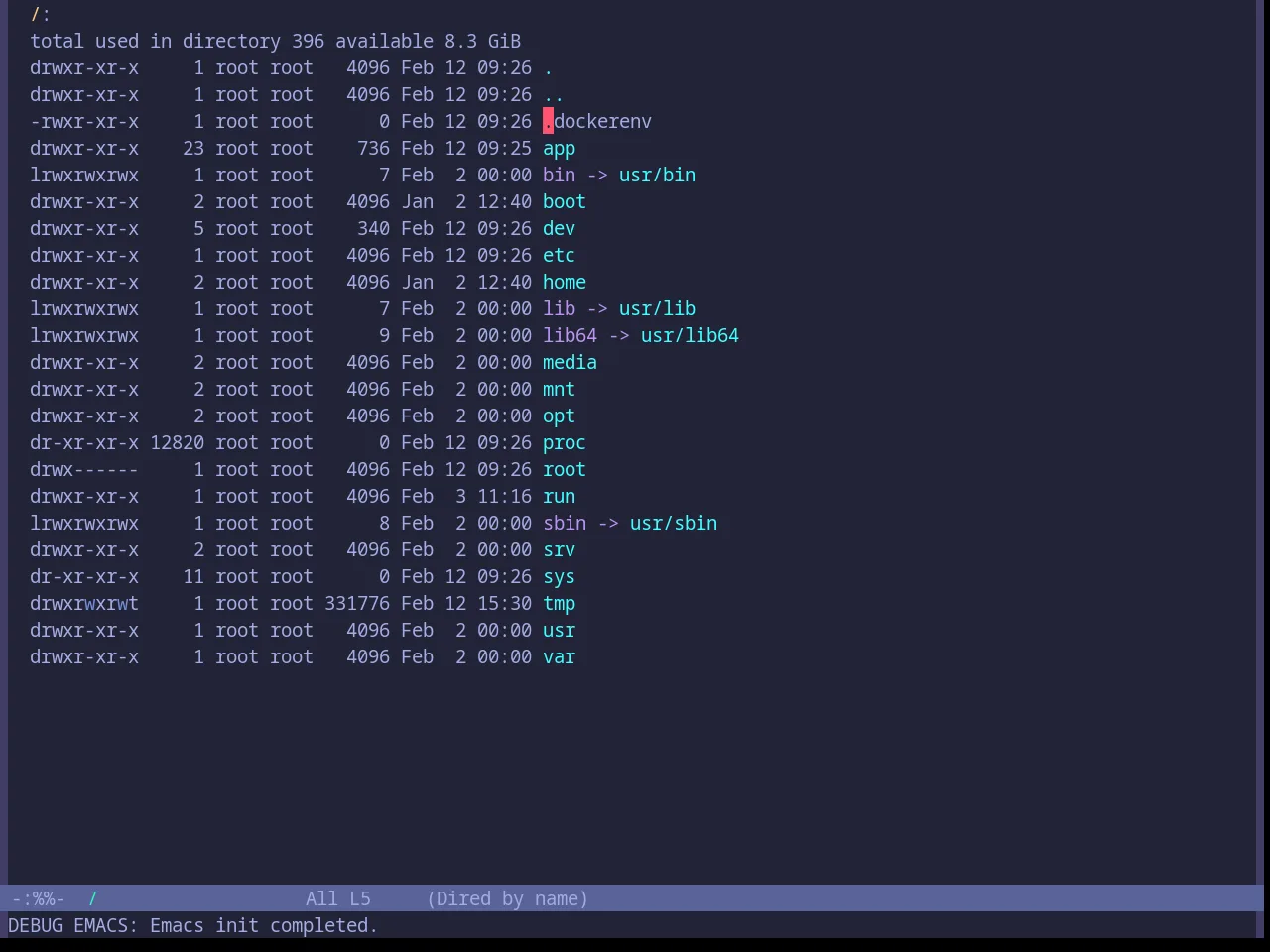 Base16 Moonlight Theme in dired