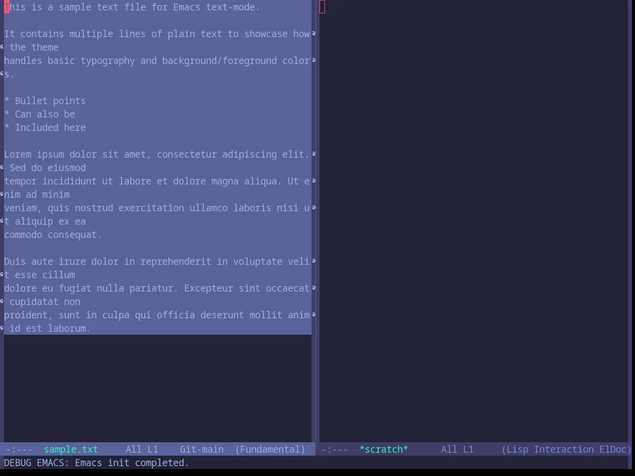 Base16 Moonlight Theme in fundamental-mode