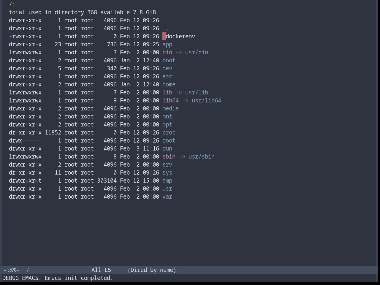 Base16 Nord Theme in dired