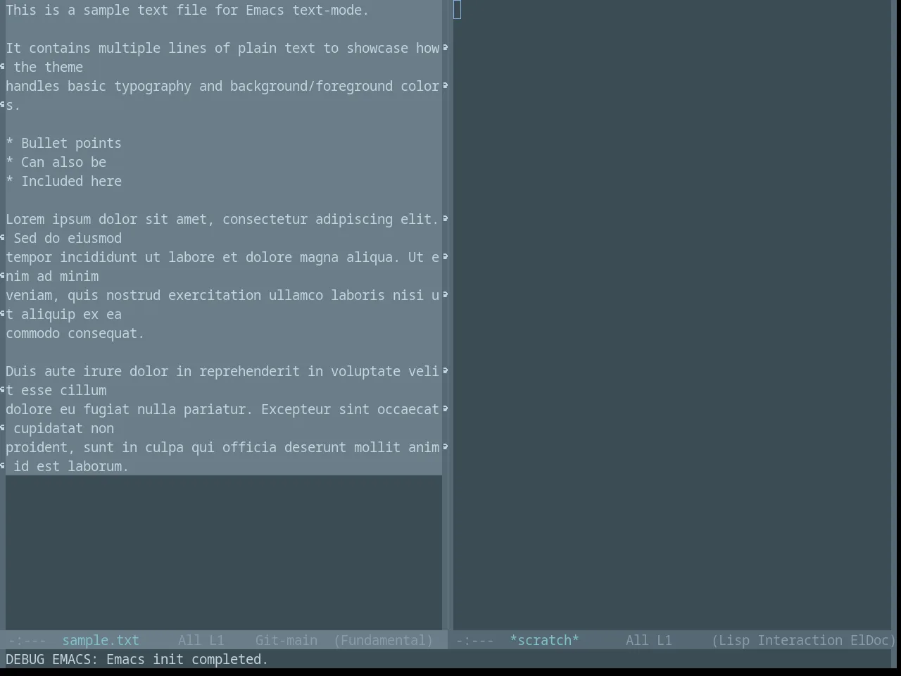 Base16 Nova Theme in fundamental-mode