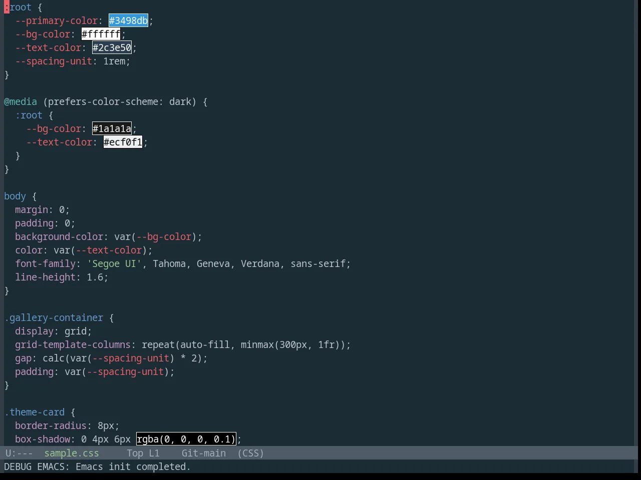 Base16 Oceanicnext Theme in css-mode