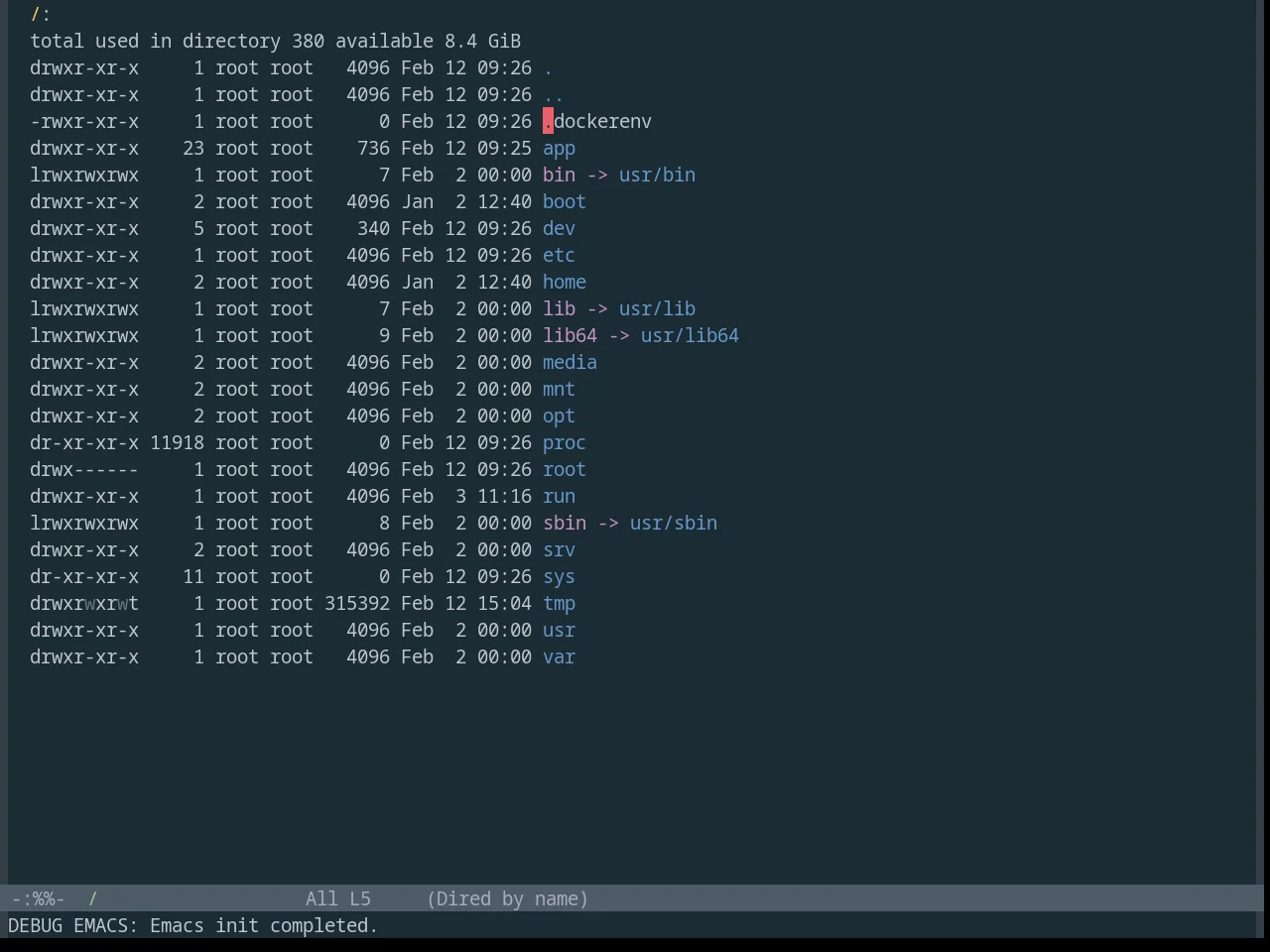 Base16 Oceanicnext Theme in dired