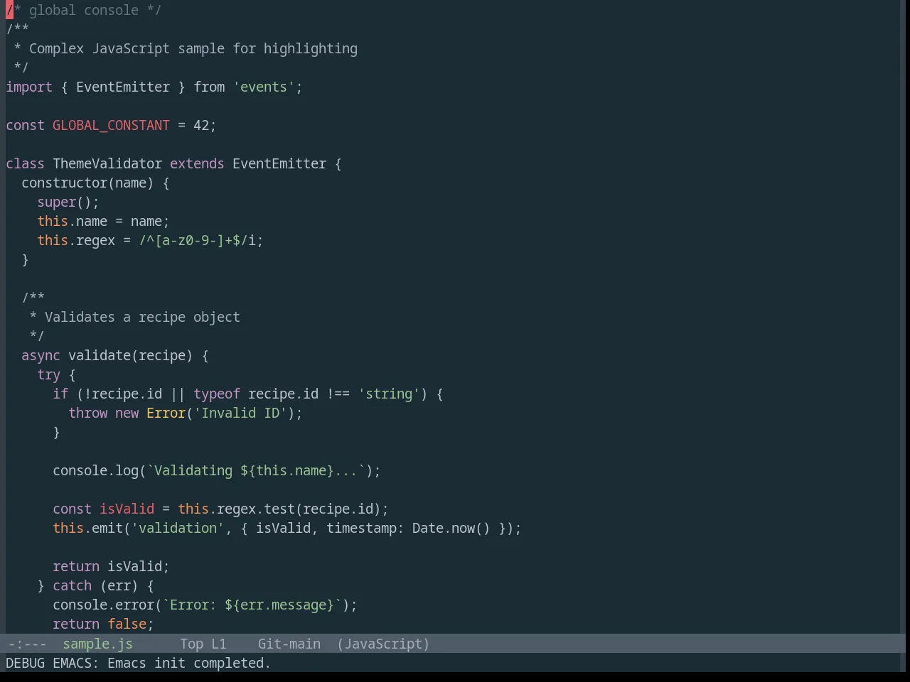 Base16 Oceanicnext Theme in javascript-mode