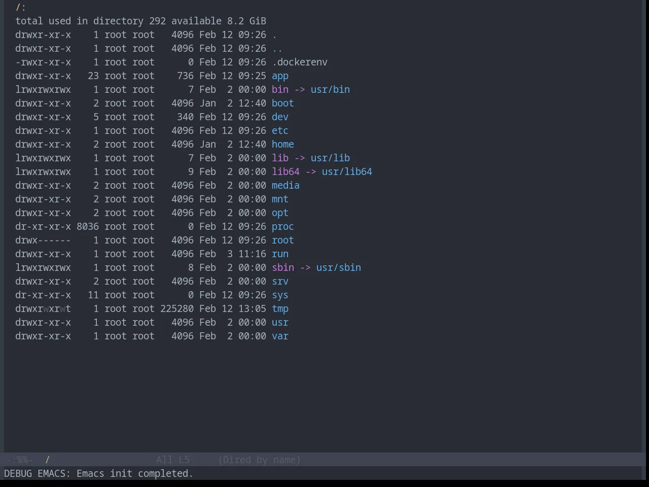 Base16 Onedark Theme in dired