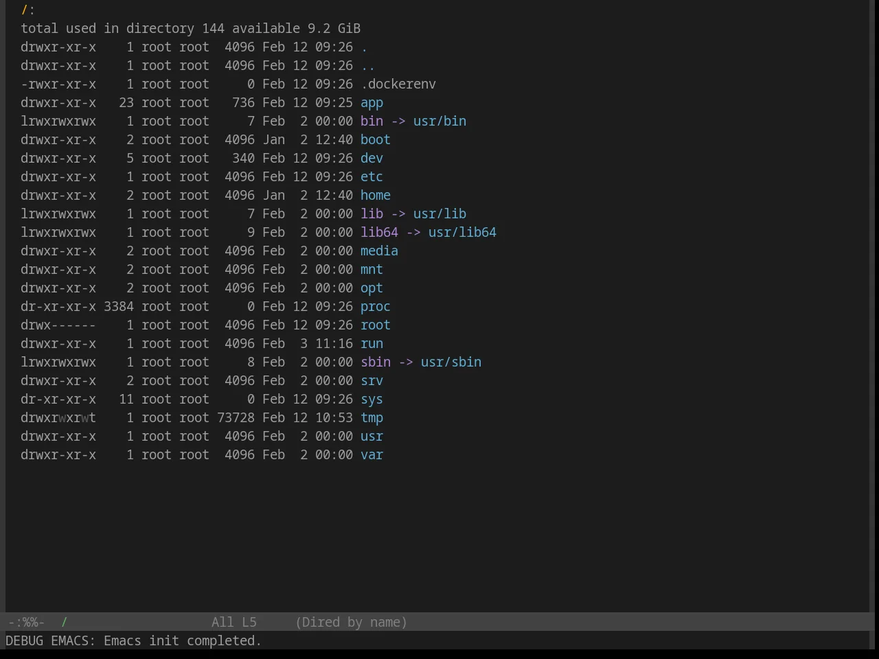 Base16 Papercolor Dark Theme in dired