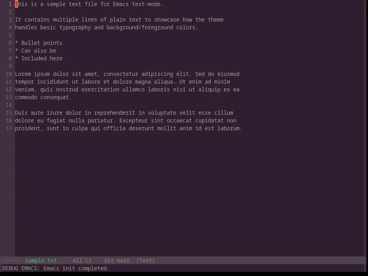 Base16 Paraiso Theme in text-mode