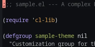 Preview of Base16 Penumbra Dark Contrast Plus Plus Theme theme