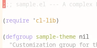 Preview of Base16 Penumbra Light Contrast Plus Plus Theme theme