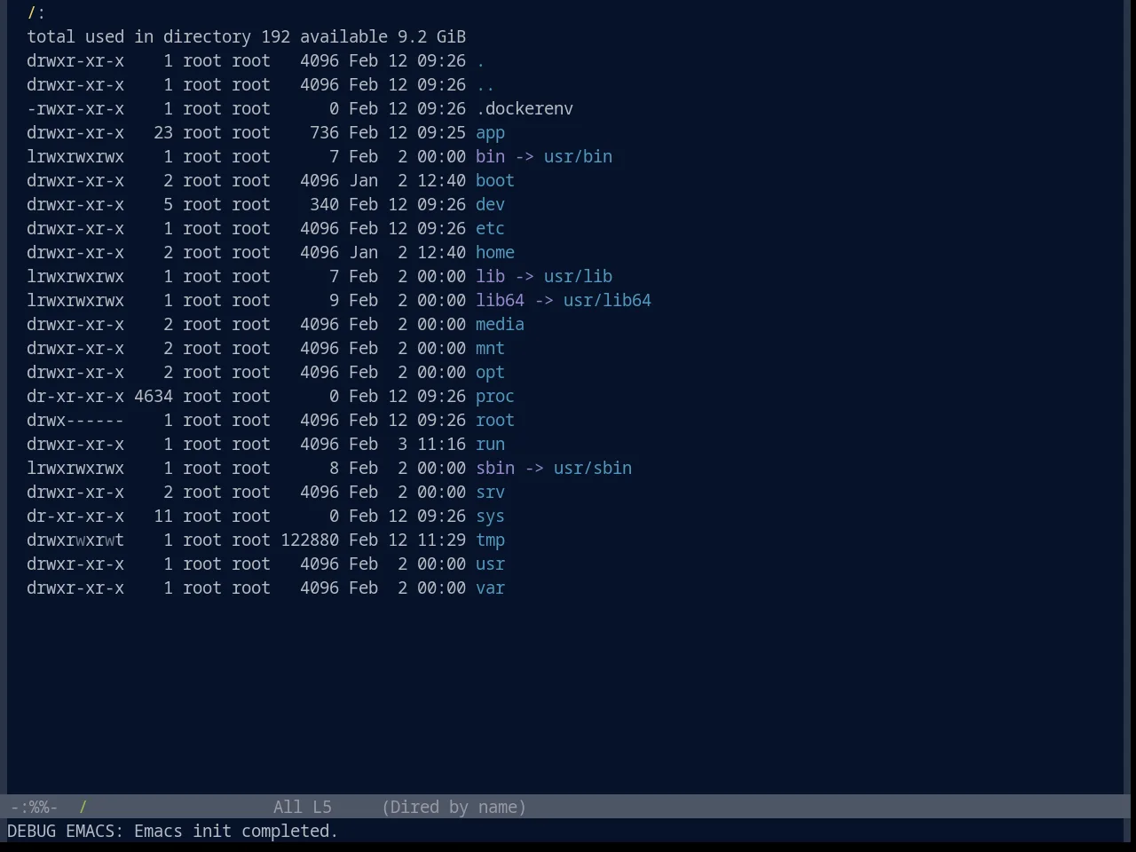 Base16 Phd Theme in dired