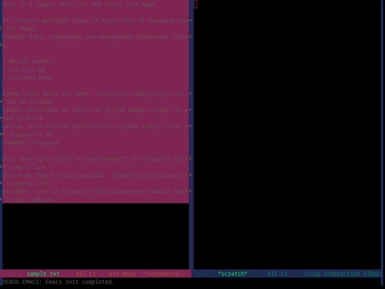 Base16 Pico Theme in fundamental-mode