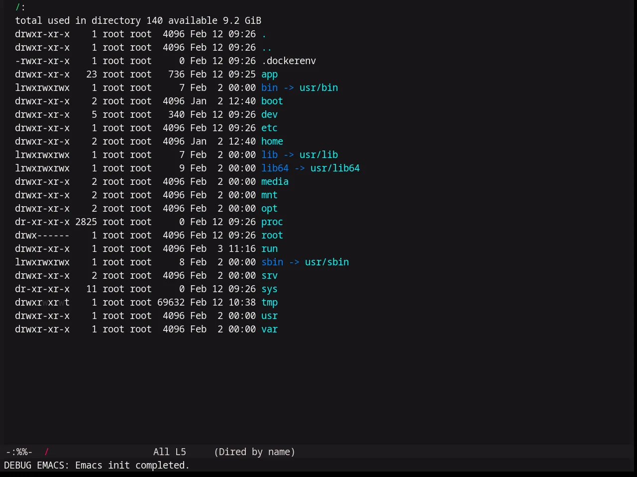Base16 Pinky Theme in dired
