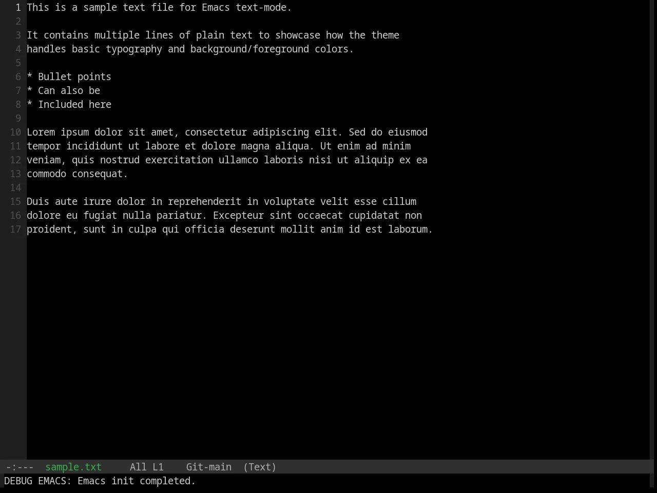 Base16 Pop Theme in text-mode