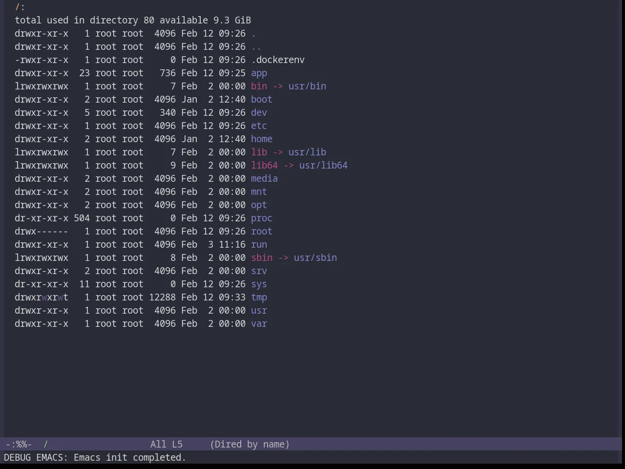 Base16 Porple Theme in dired