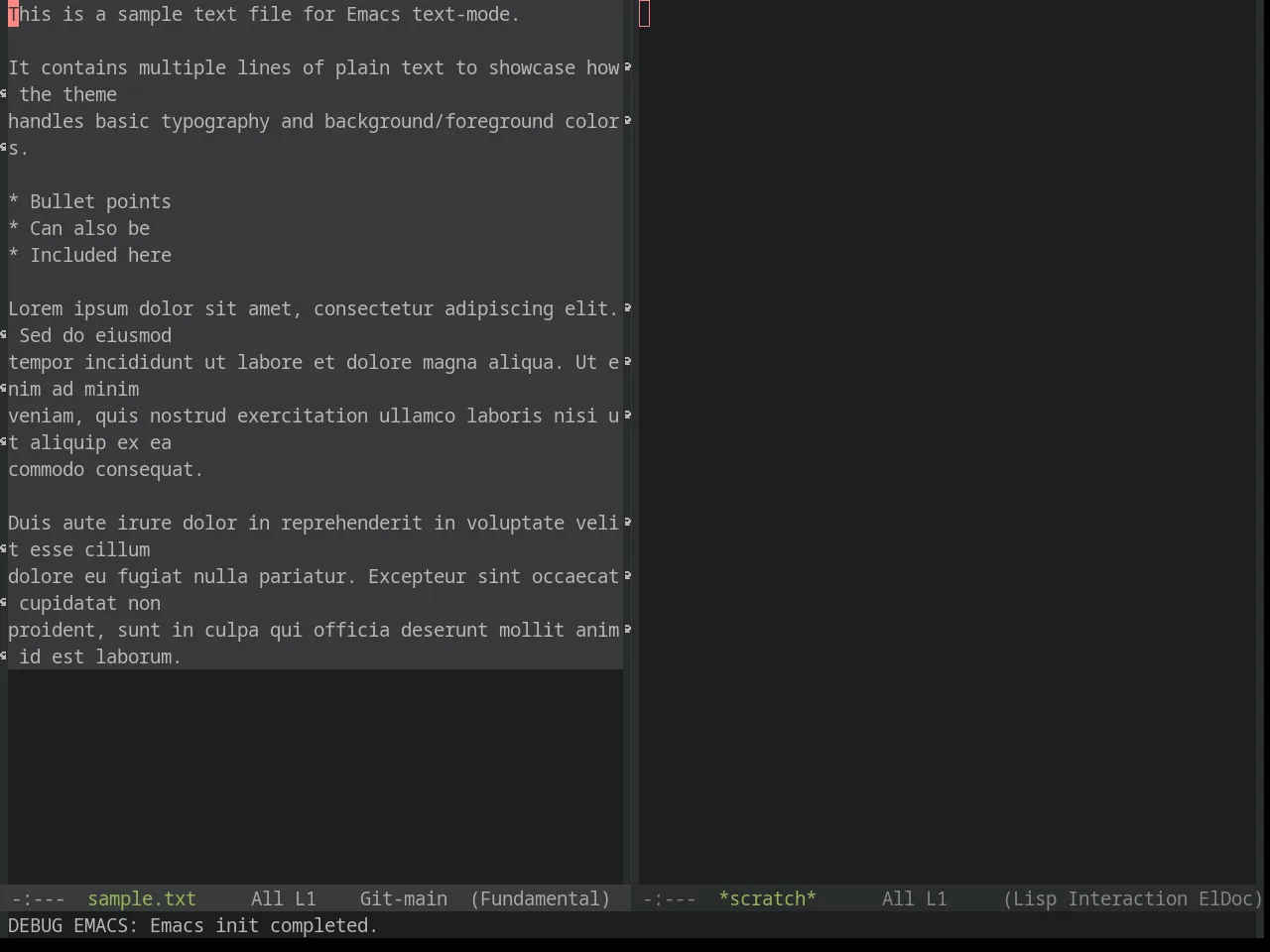 Base16 Precious Dark Eleven Theme in fundamental-mode