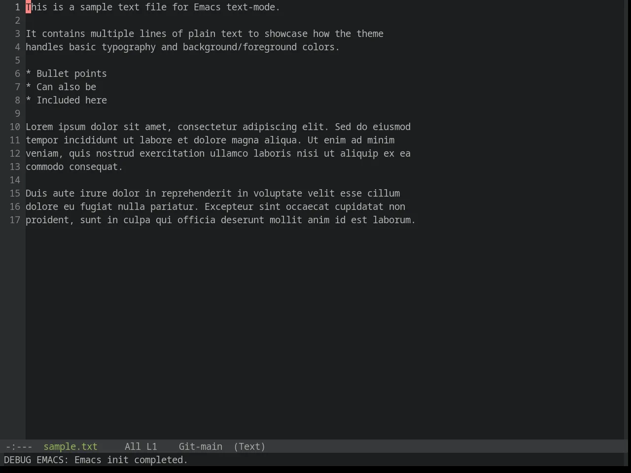 Base16 Precious Dark Eleven Theme in text-mode