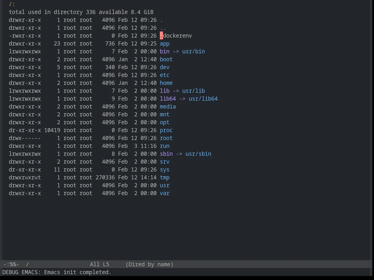 Base16 Precious Dark Fifteen Theme in dired