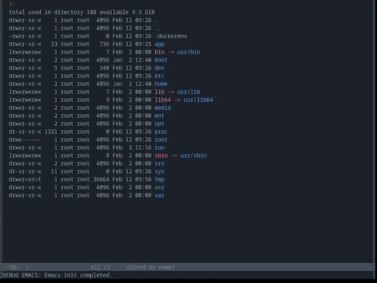 Base16 Primer Dark Dimmed Theme in dired