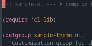 Preview of Base16 Primer Dark Dimmed Theme theme