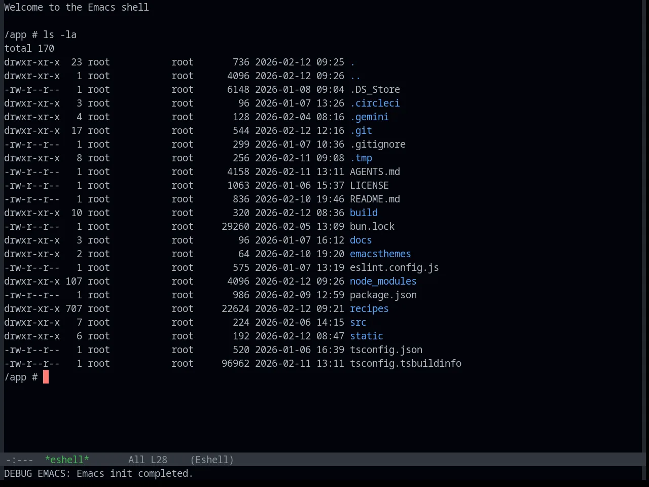 Base16 Primer Dark Theme in eshell