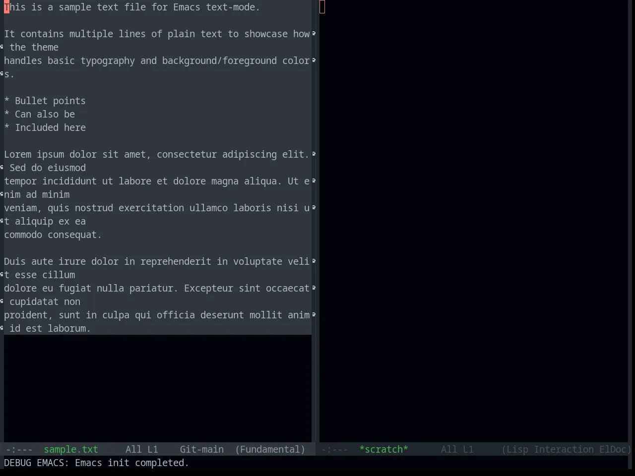 Base16 Primer Dark Theme in fundamental-mode
