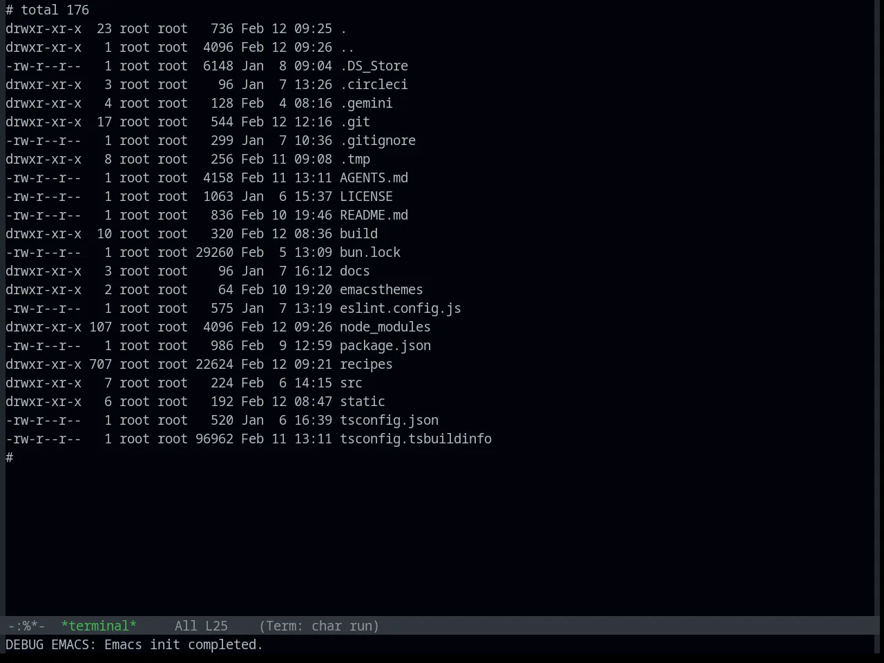 Base16 Primer Dark Theme in term