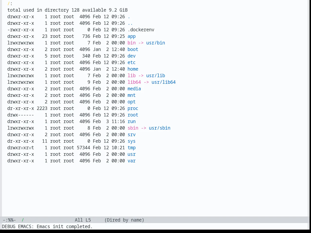 Base16 Primer Light Theme in dired
