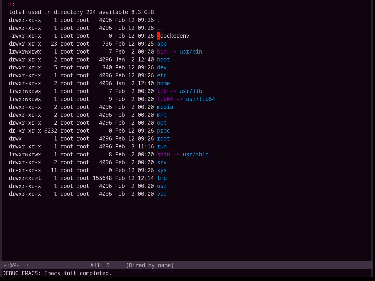 Base16 Purpledream Theme in dired