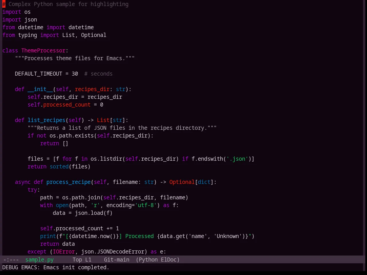 Base16 Purpledream Theme in python-mode
