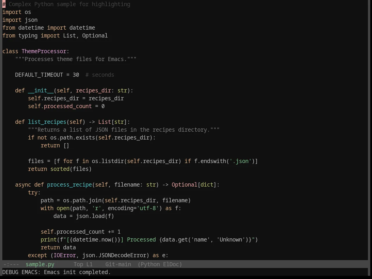 Base16 Qualia Theme in python-mode