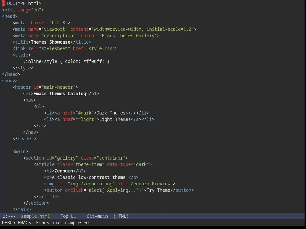 Base16 Railscasts Theme in html-mode