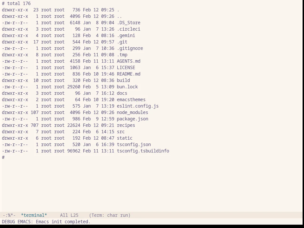 Base16 Rose Pine Dawn Theme in term