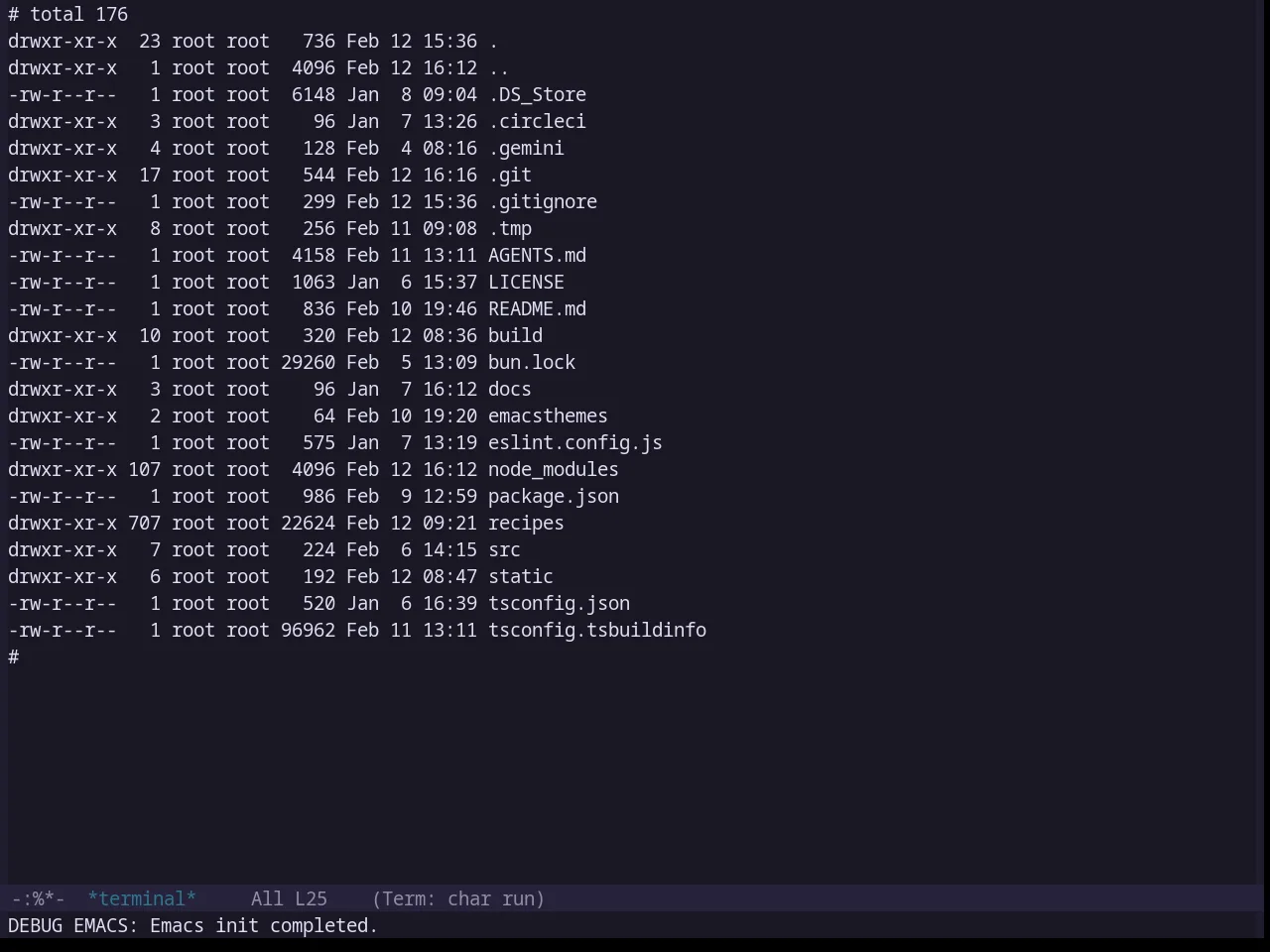 Base16 Rose Pine Theme in term