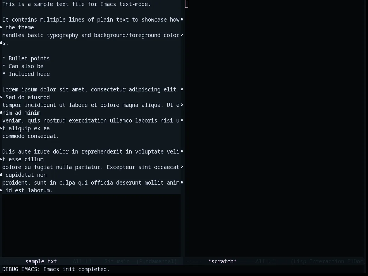 Base16 Saga Theme in fundamental-mode
